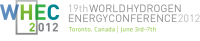 Meet us @ World Hydrogen Energy Conference 2012, 3-7 June, Toronto, Canada