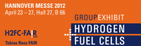 Meet us @ H2+FC 2012, 23-26 April, Hannover